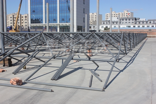 阜新加氣站加油站的鋼結(jié)構(gòu)網(wǎng)架制作