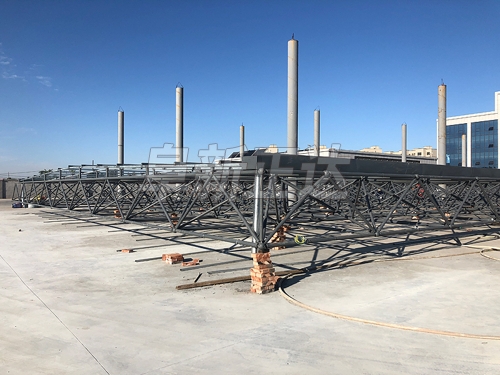 阜新加氣站加油站的鋼結(jié)構(gòu)網(wǎng)架制作